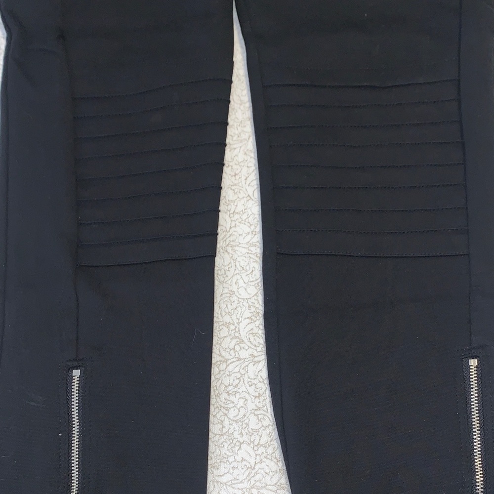 Black Moto Pants
